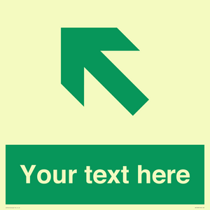 Custom Safe condition: Green Up left arrow